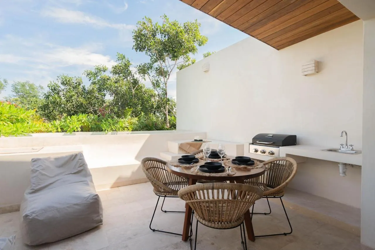 Yaxte Maya 2Br Penthouse & Rooftop Pool, Aldea Zama Tulum Pueblo